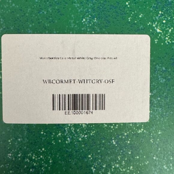 Eric Emanuel EE Stainless Steel Water Bottle / White - Picture 2 of 2